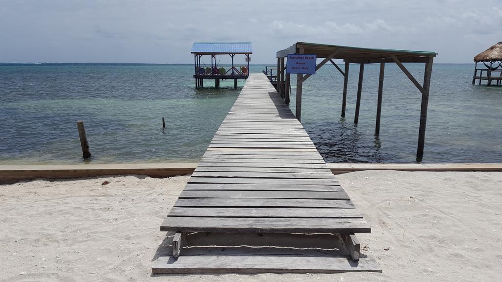 Anchorage Beach Resort Caye Caulker Buitenkant foto